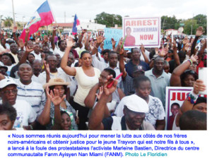 Miami: les Haïtiens réclament Justice pour Trayvon Martin