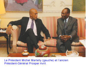 Quand le président Martelly part à la rencontre de ses prédécesseurs