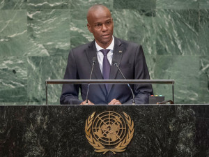 Le Président Moïse fait le bilan devant le monde entier