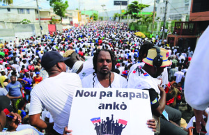 Haïti : les artistes s’y mettent aussi !