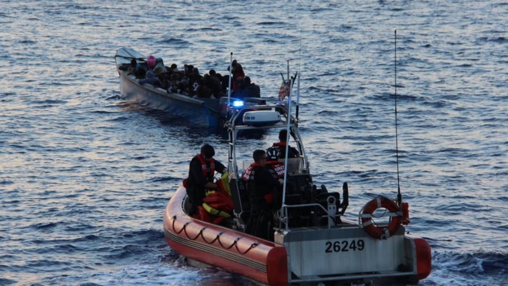 40 migrants haïtiens arrêtés sur un bateau