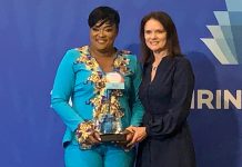 Haitian-Born Emmanuella Fleurimont Honored at 2026 Inspiring Women of Health Event in Miami Emmanuella “Manou” Fleurimont (left), Founder and CEO of MJD Wellness and Community Center, poses with Loreen Chant (right), President and CEO of the Health Foundation of South Florida, during the 2026 Inspiring Women of Health event in Key Biscayne, Miami.