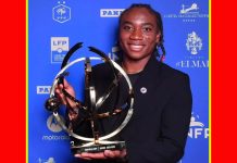 Melchie Dumornay Makes History as First Haitian Named France’s Best Female Footballer